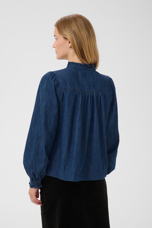 Christence Shirt Medium Dark Blue 