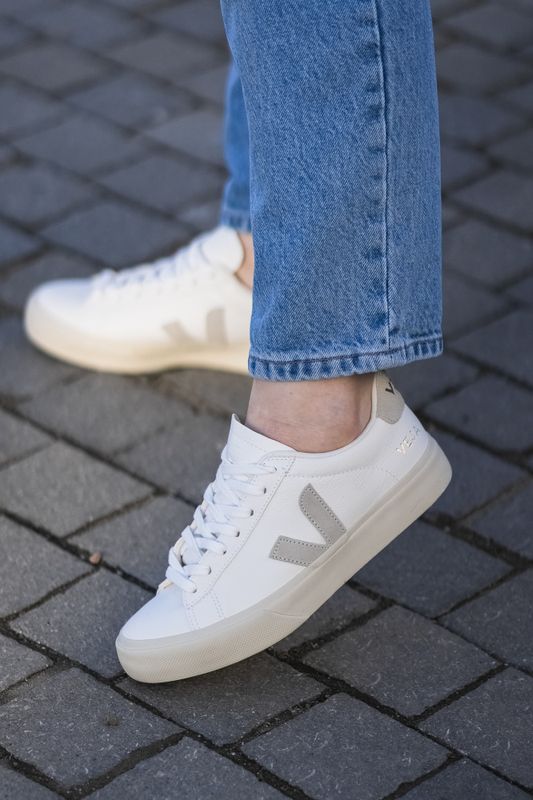 Campo White Natural Suede 