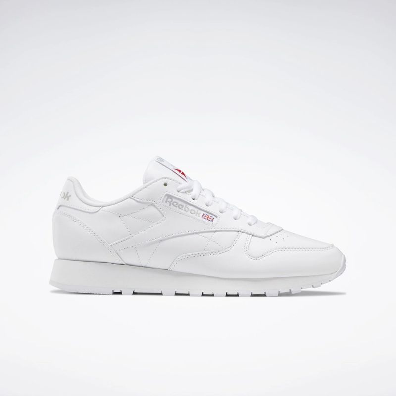 Classic Leather White/White/Purgy  