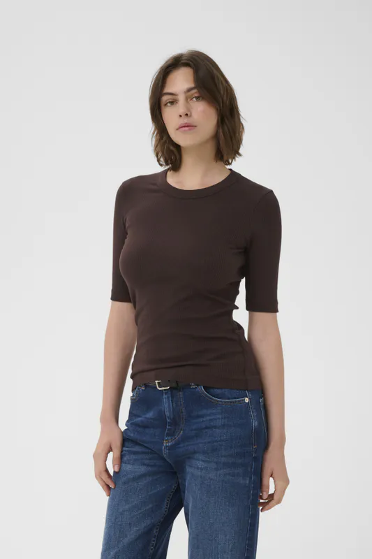 Dagna T-Shirt Coffee Bean 