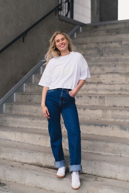 Hovedbilde Rocky Cropped Tee White 
