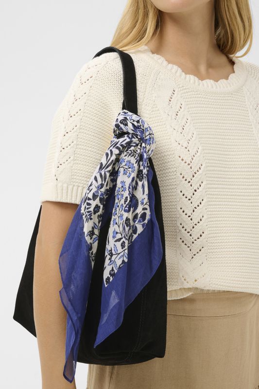 Phi Scarf Blue Bird Print