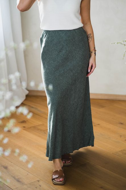 Hovedbilde Viana Ginia Skirt Laurel W Melange 