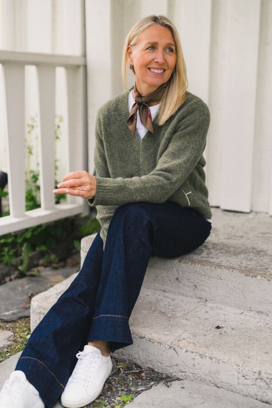 Pernille Sweater Winter Moss 