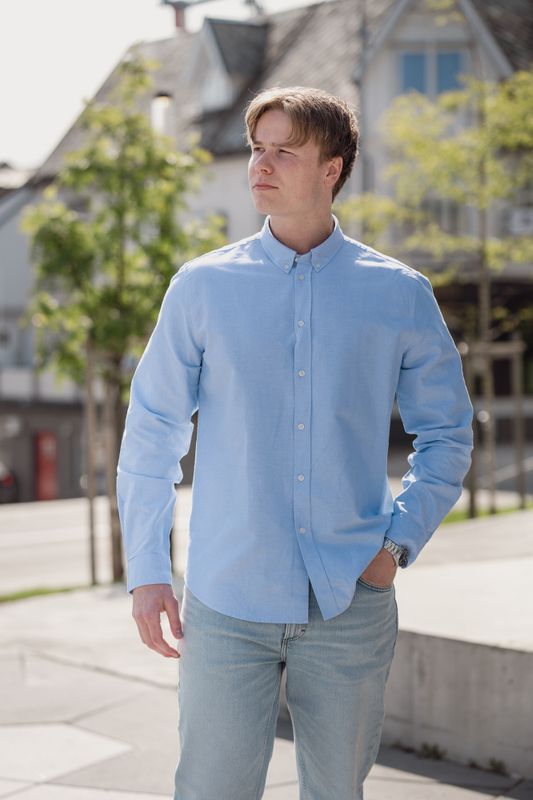 Saliam BX Shirt 15095 Oxford Blue 