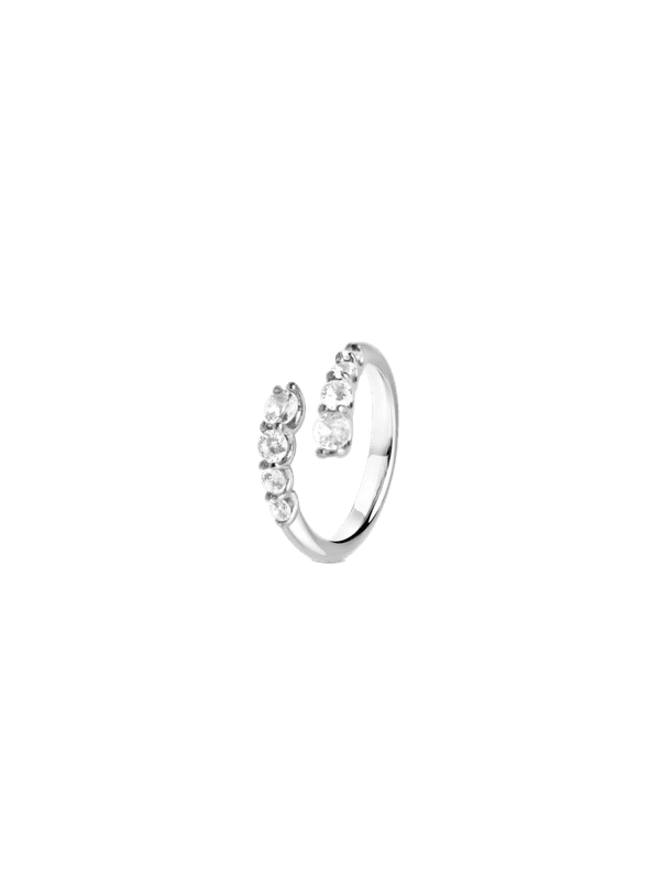 Ora Adjustable Ring Silver 