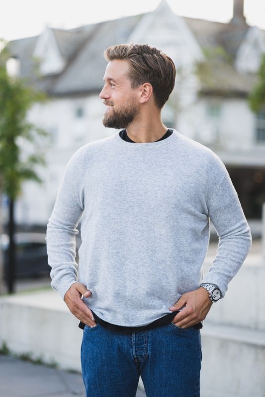 Raxow Sweater Heather Grey 
