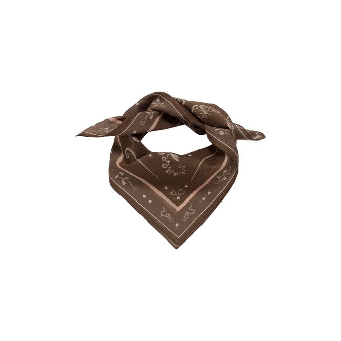 Hovedbilde Olena Scarf 53x53 Brown 