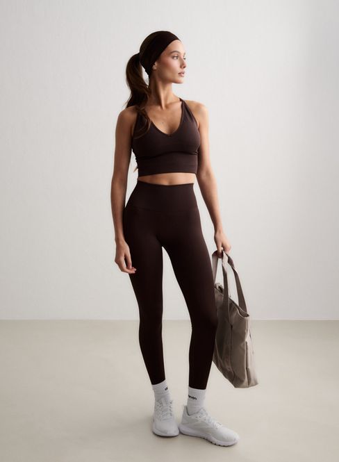 Hovedbilde Shape Seamless Cross Back Bralette Chocolate 