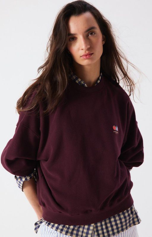 Atubay Sweatshirt Wine Lees