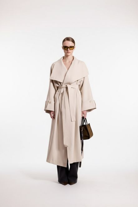 Hovedbilde Atari Oversized Trenchcoat Dove White