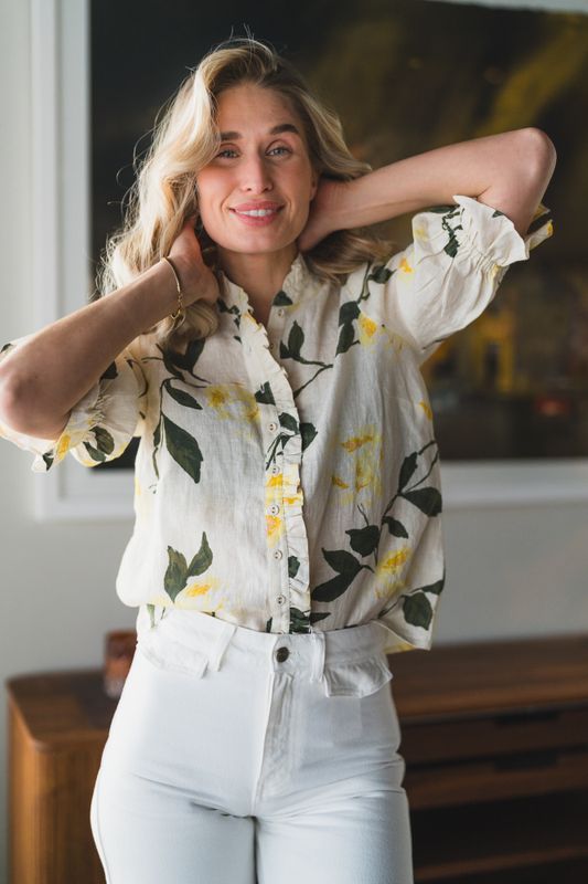 Linen Blouse Sunlight 
