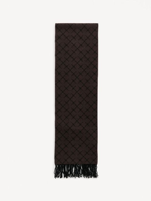 Hovedbilde Ortega Cashmere Blend Scarf Dark Chokolate