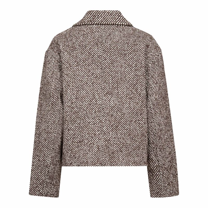Clara Jacket Dark Brown 