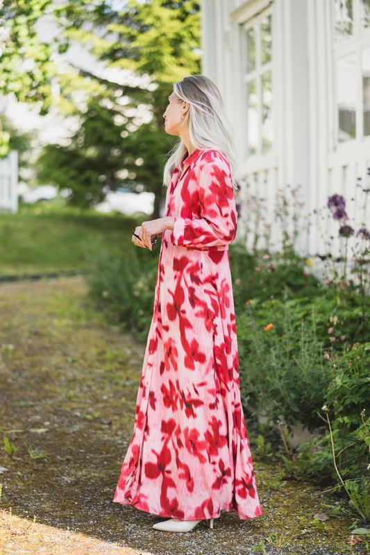 Savanna Long Shirt Dress Moonlite Mauve Cammy 