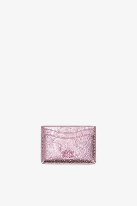 Hovedbilde Card Holder Crushed Silver Pink 