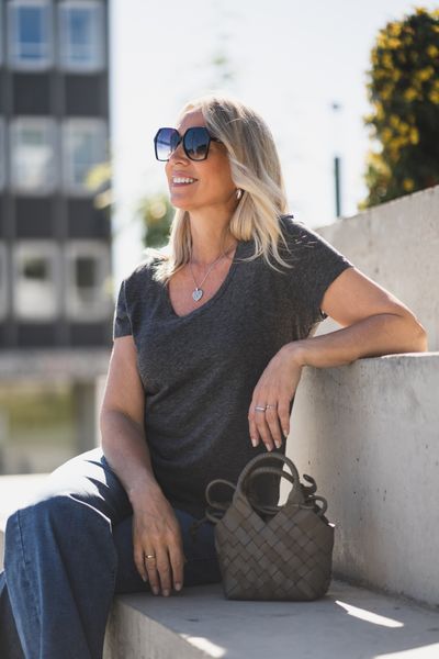 Hovedbilde Jacksonville T-Shirt Charcoal Melange 