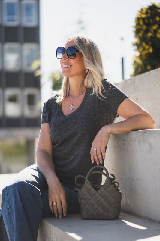 Jacksonville T-Shirt Charcoal Melange 