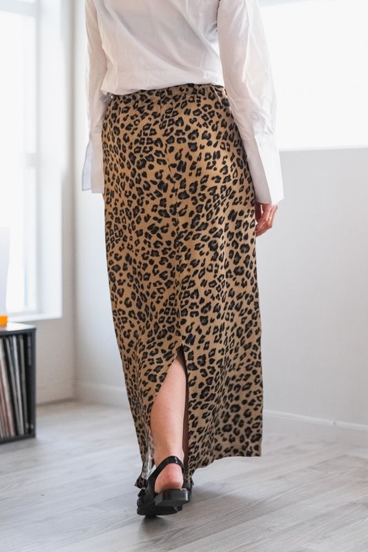 Rikkeloa HW Skirt Aop Cornstalk Leo