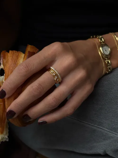 Hovedbilde Marquise Stacker Ring