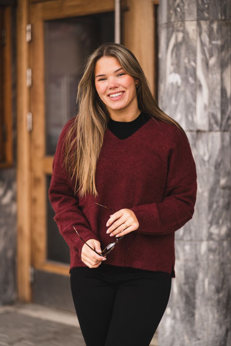Titina Pullover Tawny Port 