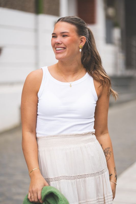 Gubbe Rasmia SL Top Bright White