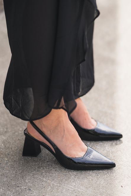 Hovedbilde Maralyn Slingback Patent Black 