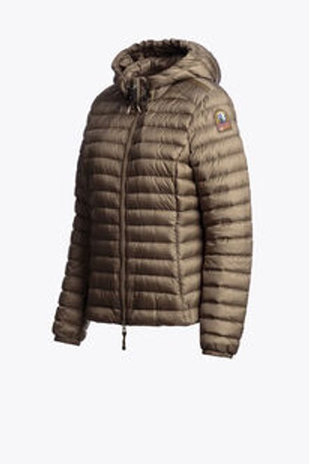 Hovedbilde Rory Hooded Down Jacket Olive Brown 