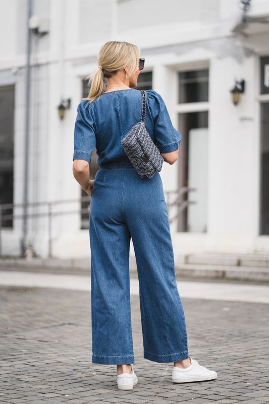 Ballariz Jumpsuit Blue Denim 