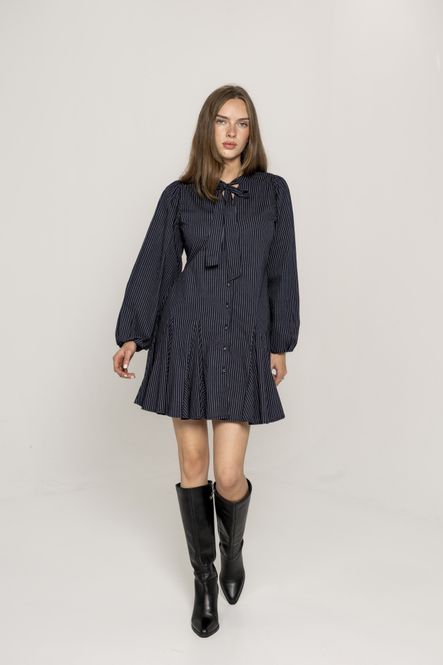 Hovedbilde Vivienne Dress Pinstripe