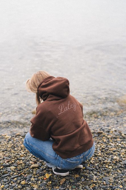 Hovedbilde Back Logo Hoodie Brown 