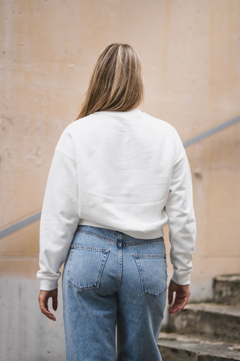 Mara Sweatshirt Offwhite 