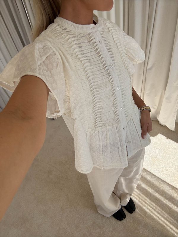 Loulou Blouse White 