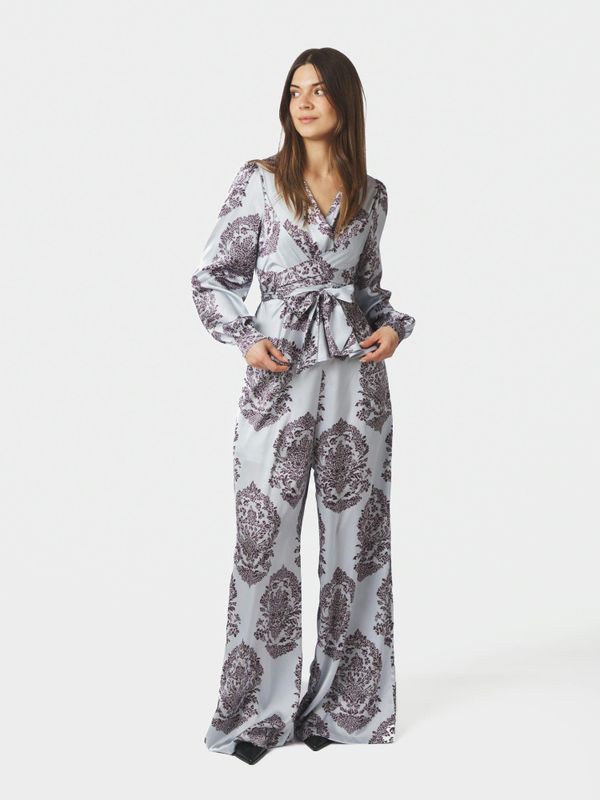 Rista Deco Drop Blouse Light Blue 
