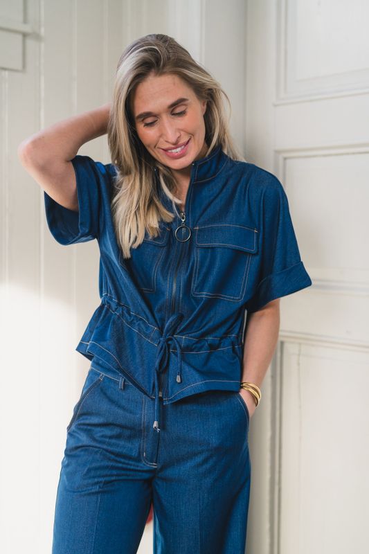 Terry Vest Navy 