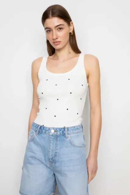 Hovedbilde Pam Rib Singlet Navy 
