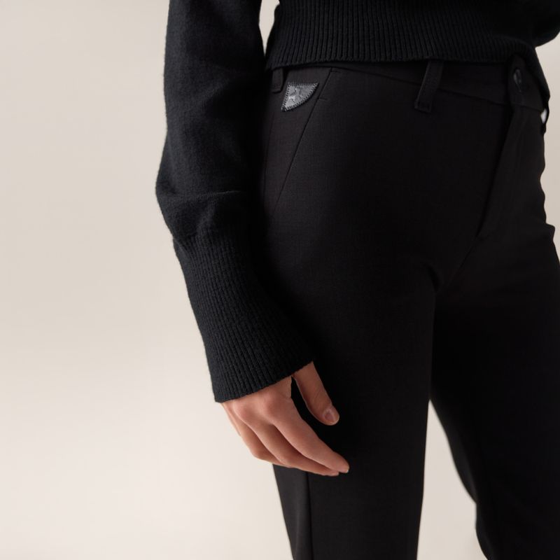 Silvia Suple Roble Wool Black 