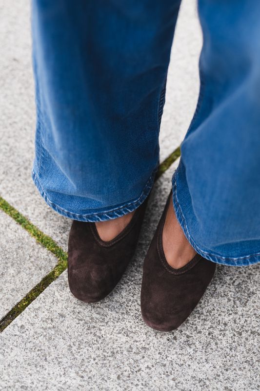 Leni Leather Brown Suede 