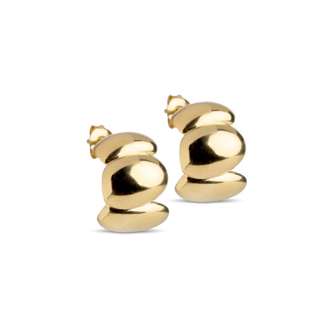 Hovedbilde Melia Chunky Hoops Gold 