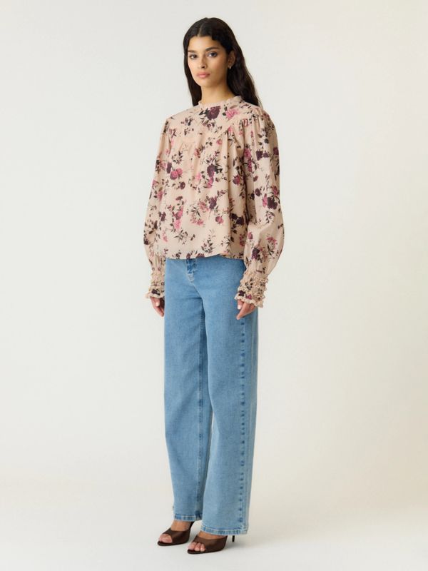 Sille LS Top Birch Sille Print 