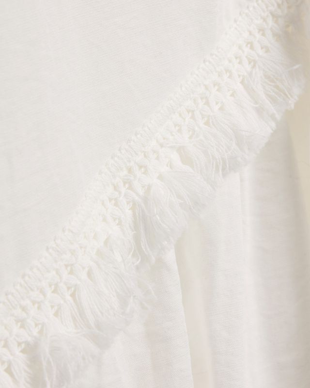 Eden Dress Linen White 