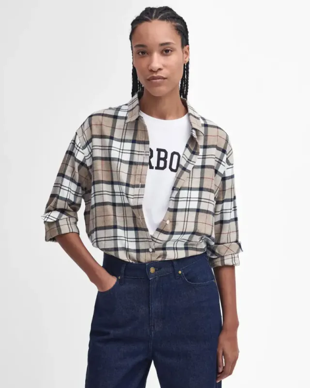 Elishaw Shirt Hessian Tartan 