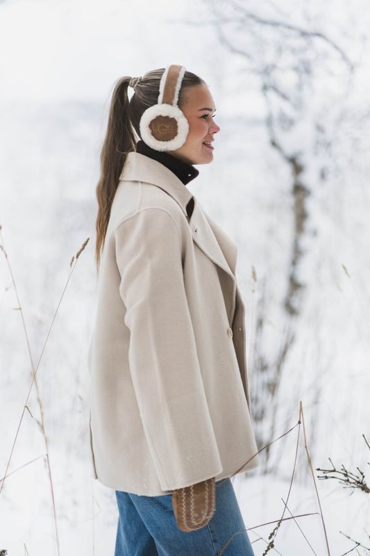 Felsa Wool Peacoat Ecru 