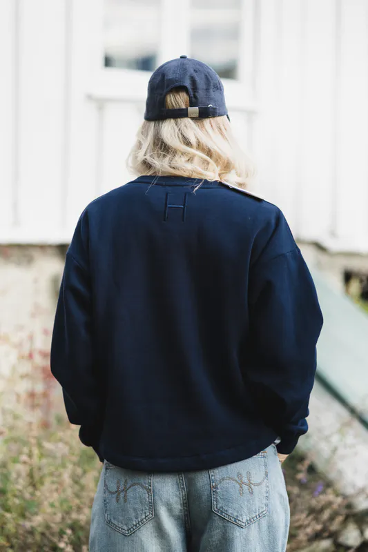 Gabriela Sweatshirt Navy Blazer 