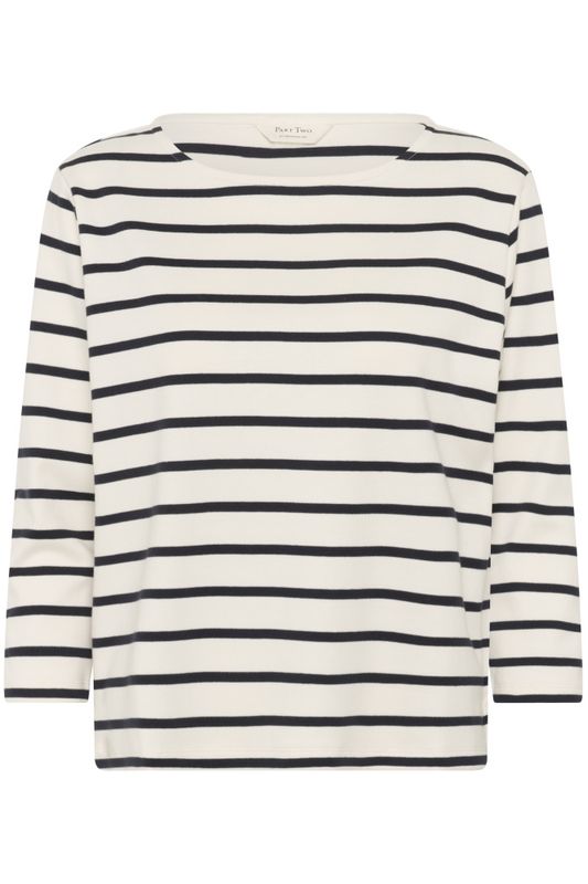 Nela TS Dark Navy Stripe 