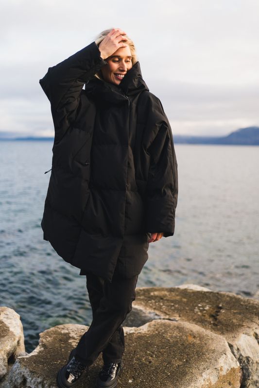 Spitsbergen Down Coat Black 