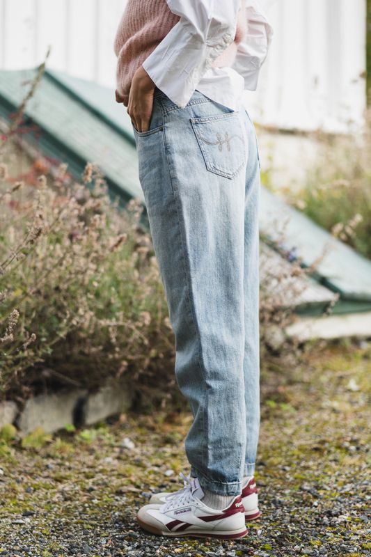 Giusy Jeans Light Wash Blue Denim 