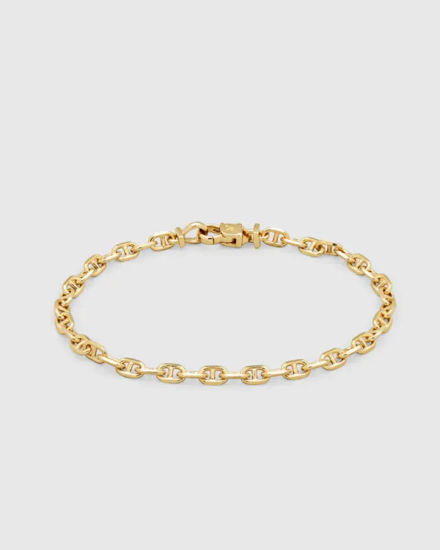 Cable Bracelet Gold 