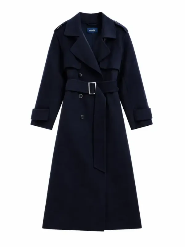 Yua Coat Navy