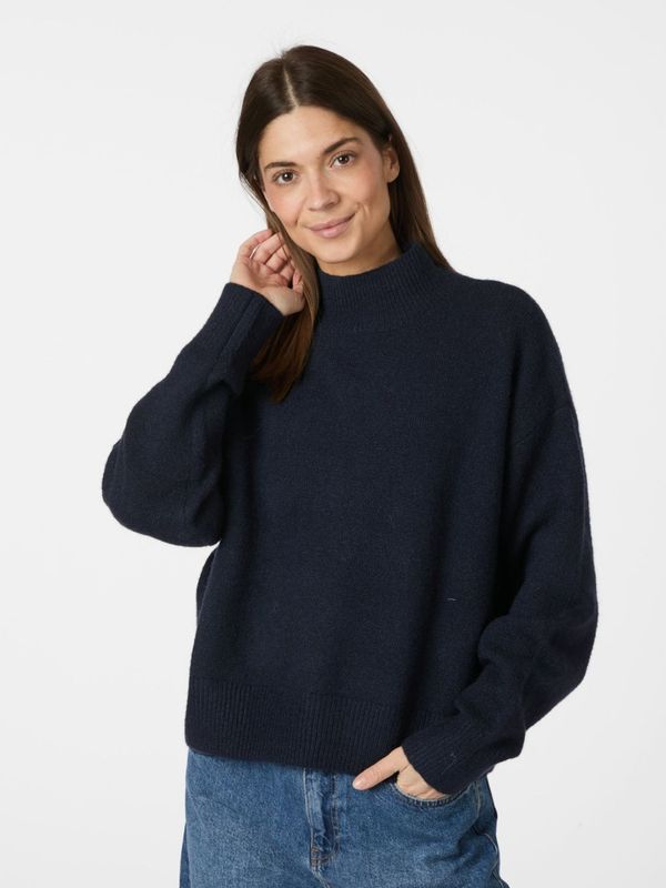 Paulina Knit Blouse Navy 